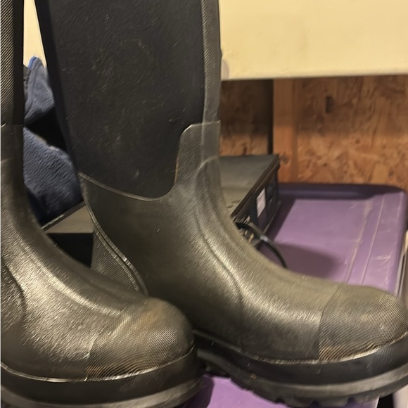 Black Men\'s Rain & Snow Boots
